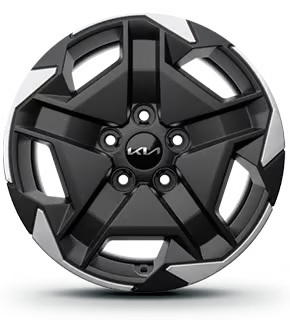 16” Dual tone crystal cut </br>alloy wheel